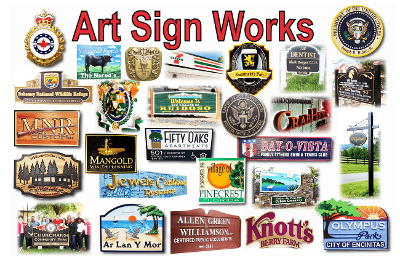 Custom 3D signs